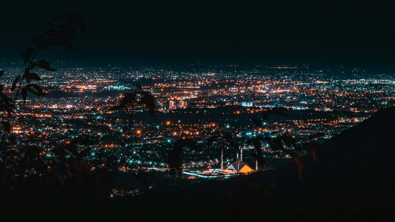 Islamabad at night